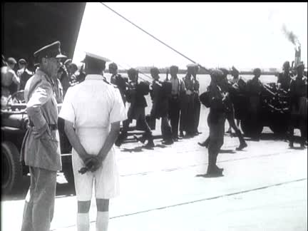 LAST BRITISH TROOPS LEAVE PALESTINE | AP Archive